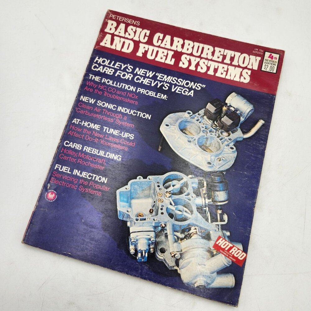 Petersens Basic Carburetion And Fuel Systems Manual No4 1973 Hot Rod Technical